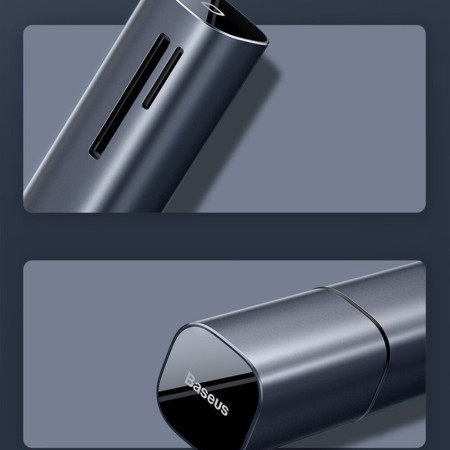 Baseus - Mini-Cabin Card Reader - Space Gray