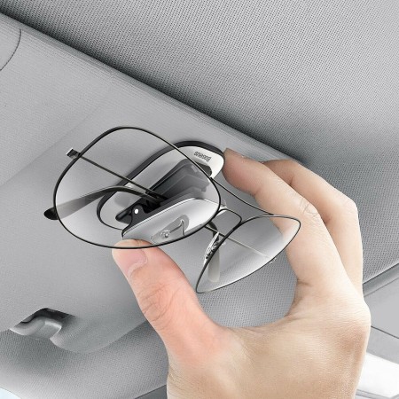 Baseus - Platinum Vehicle Eyewear Clip (Paste type) - Black