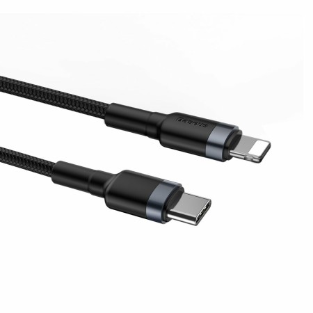 Baseus - Cafule Cable Type-C to iPhone PD 18W 1m - Gray Black