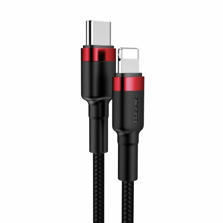 Baseus - Cafule Cable Type-C to iPhone PD 18W 1m - Red Black