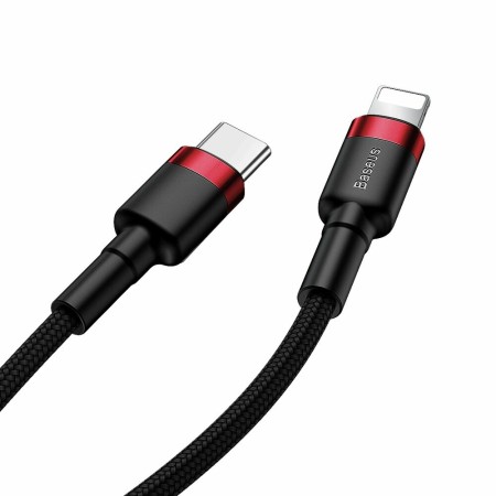 Baseus - Cafule Cable Type-C to iPhone PD 18W 1m - Red Black