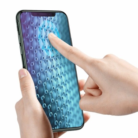 Baseus - Curved Film Blue Light Full Cover (0.25mm) - Iphone X / XS / 11 PRO - Applicator Included - Black