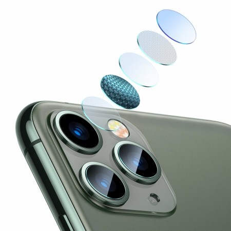 Baseus - Camera Lens Film Classic - Iphone 11 (2PCS) - Transparent