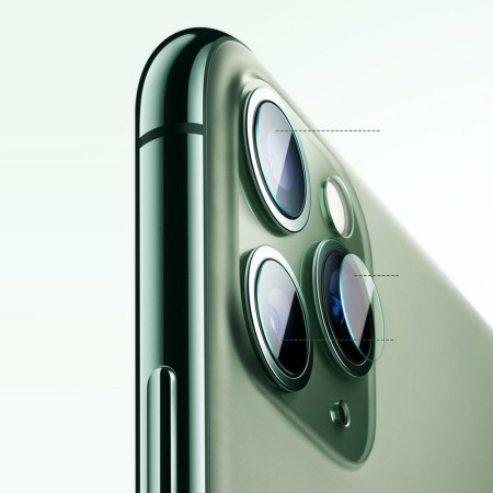 Baseus - Camera Lens Film Classic - Iphone 11 (2PCS) - Transparent