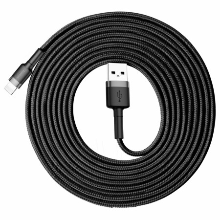 Baseus - Cafule Cable USB Lightning 2A 3M - Gray Black