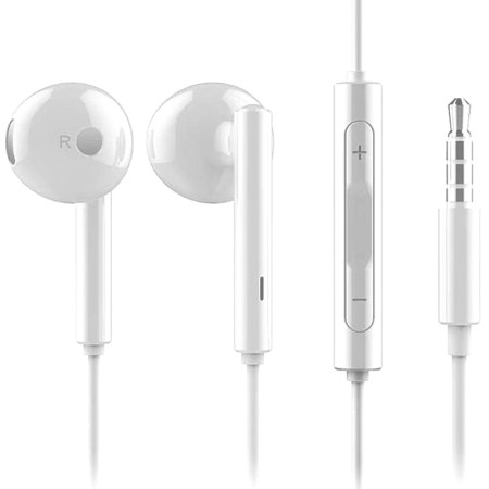 Huawei - Original Stereo Headset (AM115), Jack 3.5mm - White (Bulk Packing)