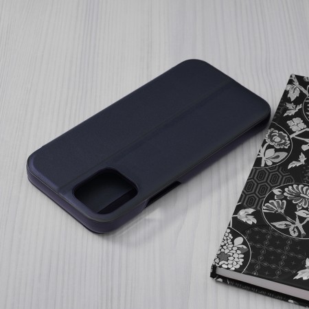 Husa pentru iPhone 12 / 12 Pro - Techsuit eFold Series - Dark Blue