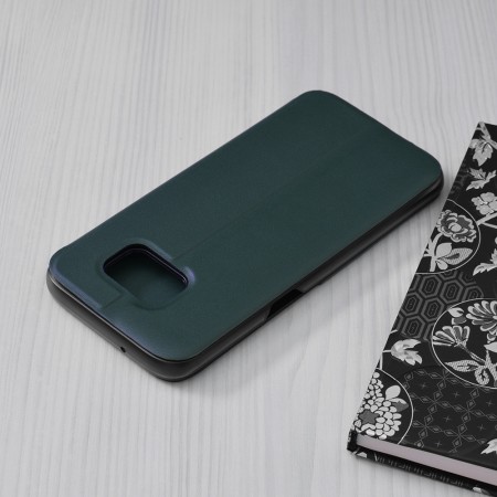 Husa pentru Samsung Galaxy S7 Edge - Techsuit eFold Series - Dark Green