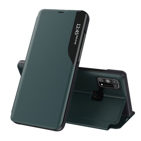 Husa pentru Samsung Galaxy M21 / M30s / M31 - Techsuit eFold Series - Dark Green