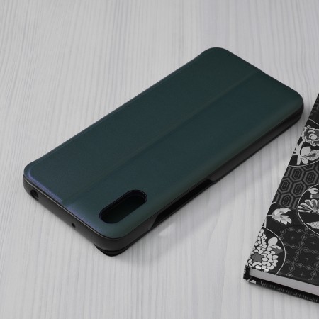 Husa pentru Xiaomi Redmi 9A / Redmi 9AT - Techsuit eFold Series - Dark Green