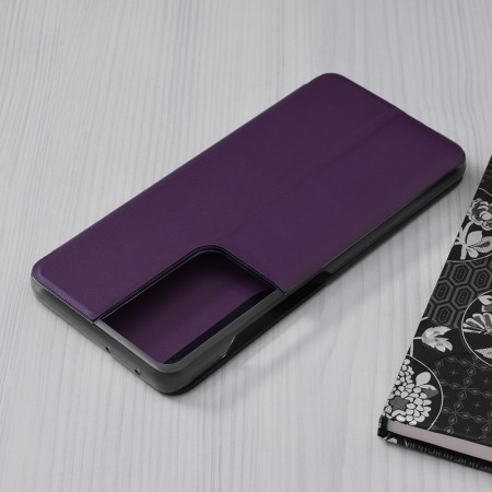 Husa pentru Samsung Galaxy S21 Ultra 5G - Techsuit eFold Series - Purple