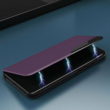 Husa pentru iPhone X / XS - Techsuit eFold Series - Purple