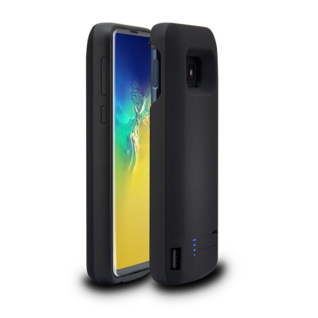 Husa pentru Samsung Galaxy S10e cu Baterie de 5000mAh - Techsuit Power Pro - Black