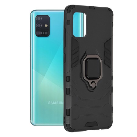 Husa pentru Samsung Galaxy A51 4G - Techsuit Silicone Shield - Black