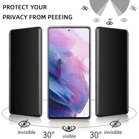 Folie pentru Samsung Galaxy S21 5G - Lito 3D UV Glass - Privacy