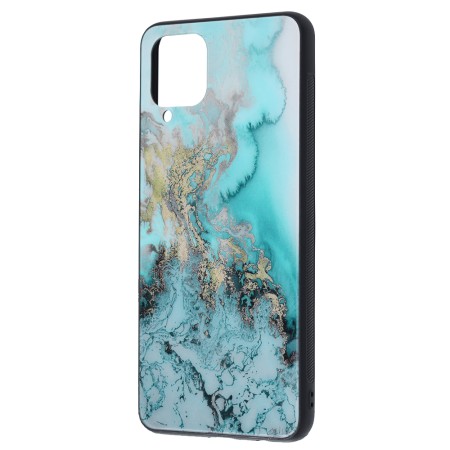 Husa pentru Samsung Galaxy A12 / A12 Nacho - Techsuit Glaze Series - Blue Ocean