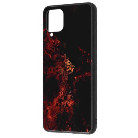 Husa pentru Samsung Galaxy A12 / A12 Nacho - Techsuit Glaze Series - Red Nebula