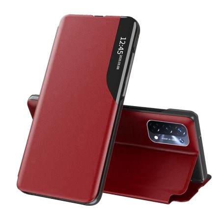 Husa pentru Oppo A54 5G / A74 5G / OnePlus Nord N200 5G - Techsuit eFold Series - Red