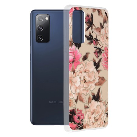 Husa pentru Samsung Galaxy S20 FE / S20 FE 5G - Techsuit Marble Series - Mary Berry Nude