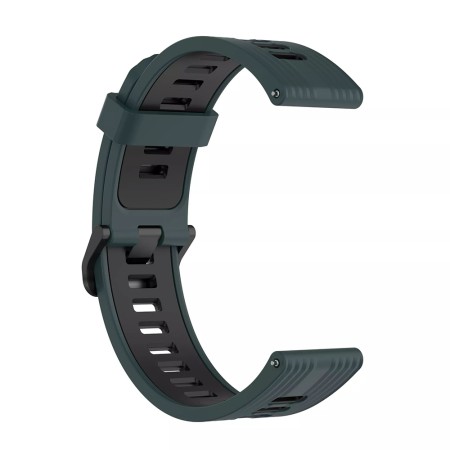 Curea pentru Huawei Watch GT 2 (46mm)/GT 2 Pro/GT 3 Pro (46mm)/Ultimate, Xiaomi Watch S1 - Techsuit Watchband 22mm (W002) - Green