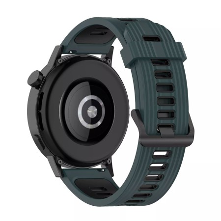 Curea pentru Huawei Watch GT 2 (46mm)/GT 2 Pro/GT 3 Pro (46mm)/Ultimate, Xiaomi Watch S1 - Techsuit Watchband 22mm (W002) - Green