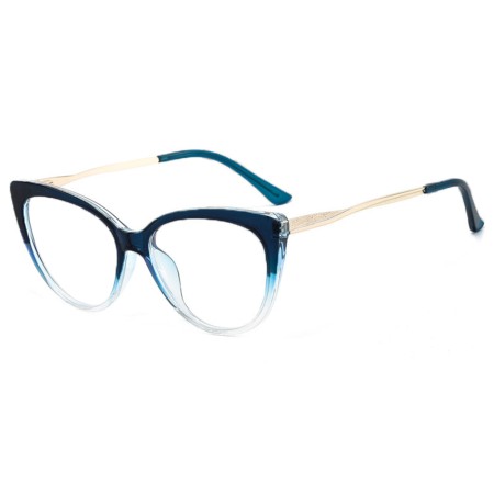 Ochelari de Calculator - Techsuit Reflex Metal (F5018-C8) - Transparent Blue