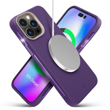 Husa pentru iPhone 14 Pro - Spigen Cyrill Ultra Color Mag Safe - Taro