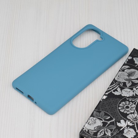 Husa pentru Huawei nova 10 - Techsuit Soft Edge Silicone - Denim Blue