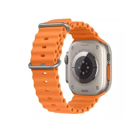 Curea pentru Apple Watch 1/2/3/4/5/6/7/8/9/SE/SE 2 (38/40/41mm) - Techsuit Watchband (W038) - Orange