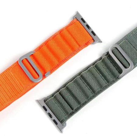 Curea pentru Apple Watch 1/2/3/4/5/6/7/8/9/SE/SE 2 (38/40/41mm) - Techsuit Watchband (W037) - Orange