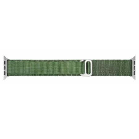 Curea pentru Apple Watch 1/2/3/4/5/6/7/8/9/SE/SE 2/Ultra/Ultra 2 (42/44/45/49mm) - Techsuit Watchband (W037) - Army Green