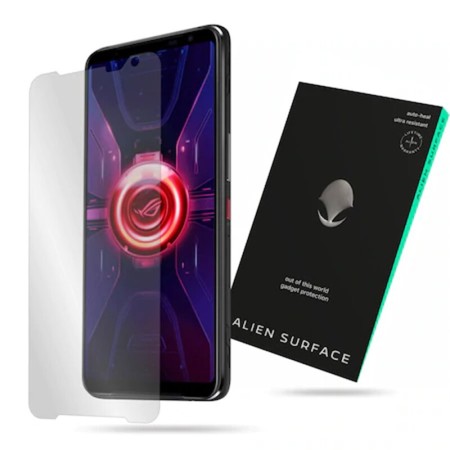 Folie pentru Asus ROG Phone 3 Strix / Rog Phone 3 ZS661KS - Alien Surface Full Screen - Transparent