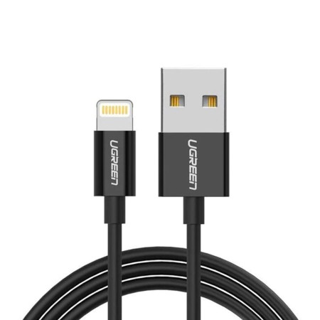 Cablu de Date USB la Lightning, 2m - Ugreen (80823) - Black