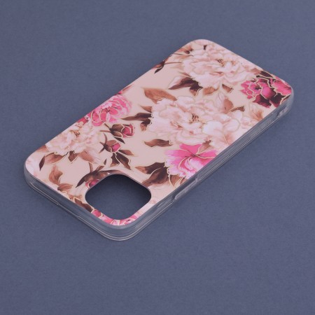 Husa pentru iPhone 14 Plus - Techsuit Marble Series - Mary Berry Nude