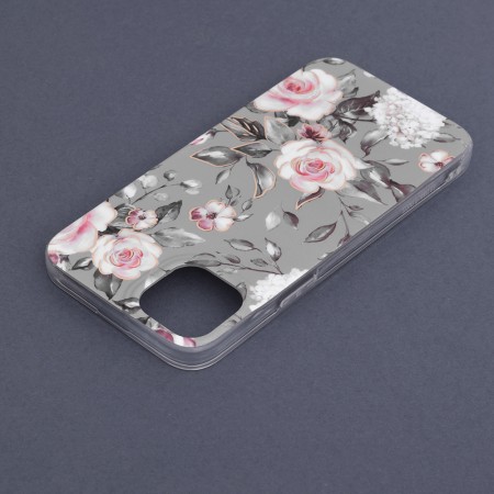 Husa pentru iPhone 14 Plus - Techsuit Marble Series - Bloom of Ruth Gray