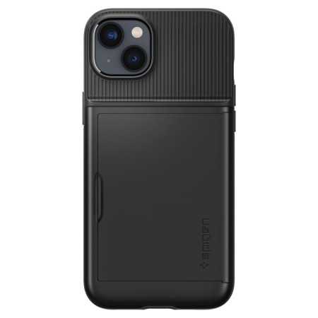 Husa pentru iPhone 14 Plus - Spigen Slim Armor CS - Black