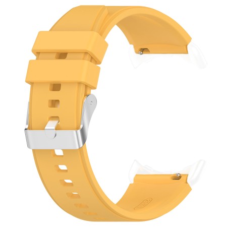 Curea pentru Pixel Watch, Samsung Galaxy Watch 4/5, Huawei Watch GT 3 (42mm)/GT 3 Pro (43mm) - Techsuit Watchband 20mm (W026) - Yellow