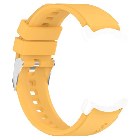 Curea pentru Pixel Watch, Samsung Galaxy Watch 4/5, Huawei Watch GT 3 (42mm)/GT 3 Pro (43mm) - Techsuit Watchband 20mm (W026) - Yellow