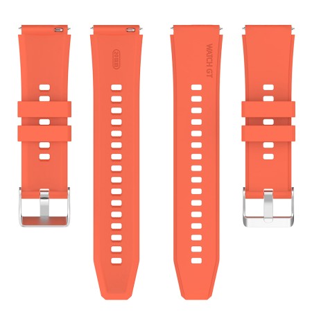 Curea pentru Huawei Watch GT 2 (46mm)/GT 2 Pro/GT 3 Pro (46mm)/Ultimate, Xiaomi Watch S1 - Techsuit Watchband 22mm (W026) - Orange