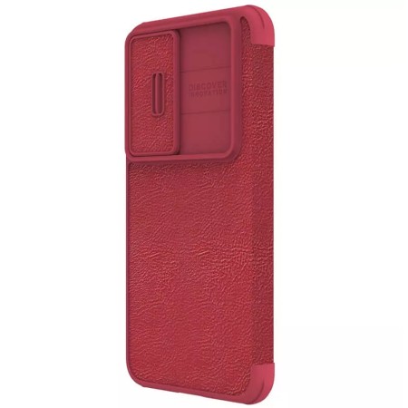 Husa pentru Samsung Galaxy S23 Plus - Nillkin QIN Leather Pro Case - Red