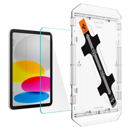 Folie pentru iPad 10 (2022) 10.9 - Spigen Glas.tR EZ FIT - Clear