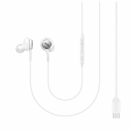 Casti Audio Type-C cu Microfon, 1.2m - Samsung (EO-IC100BWEGEU) - White (Blister Packing)