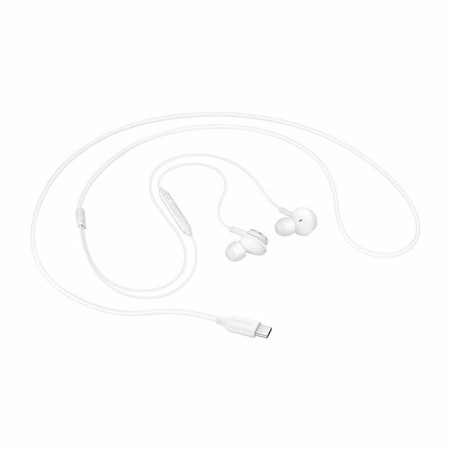 Casti Audio Type-C cu Microfon, 1.2m - Samsung (EO-IC100BWEGEU) - White (Blister Packing)