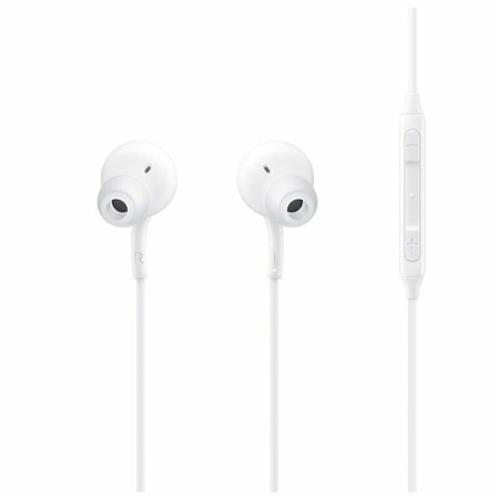 Casti Audio Type-C cu Microfon, 1.2m - Samsung (EO-IC100BWEGEU) - White (Blister Packing)