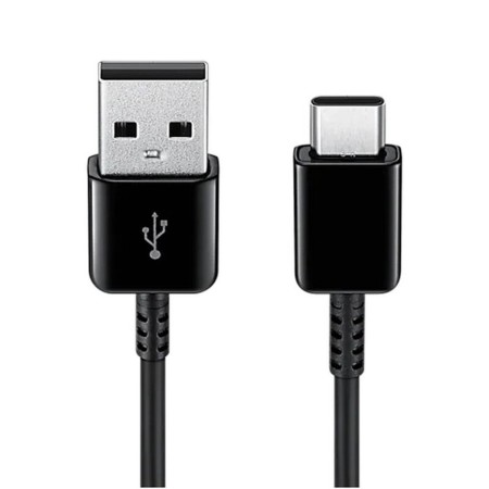 Cablu de Date USB-A to Type-C 2A, 480Mbps, 1.5m - Samsung (EP-DG930IBEGWW) - Black (Blister Packing)