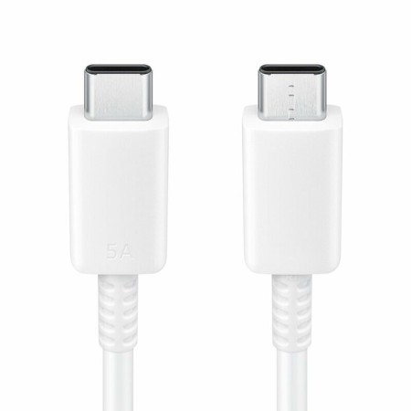 Cablu de Date Type-C to Type-C Fast Charging 5A, 1.8m - Samsung (EP-DX510JWEGEU) - White (Blister Packing)