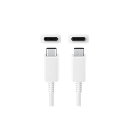 Cablu de Date Type-C to Type-C Fast Charging 5A, 1.8m - Samsung (EP-DX510JWEGEU) - White (Blister Packing)