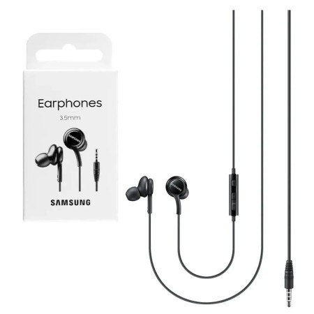 Casti Audio Jack, cu Microfon - Samsung (EO-IA500BBEGWW) - Black (Blister Packing)