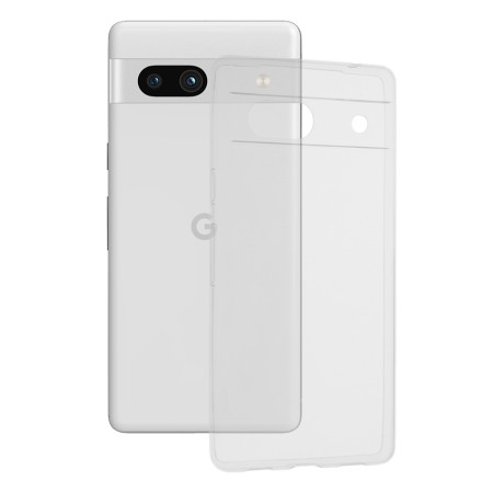 Husa pentru Google Pixel 7a - Techsuit Clear Silicone - Transparent