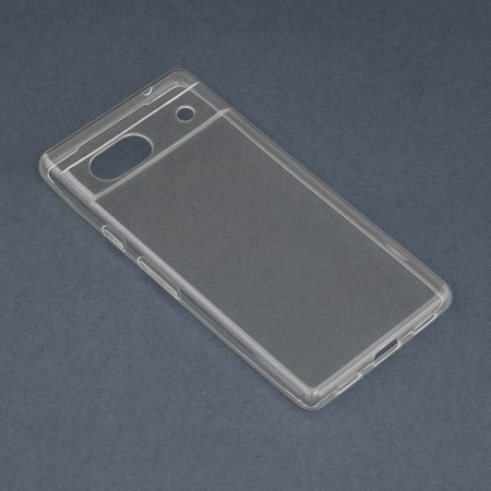 Husa pentru Google Pixel 7a - Techsuit Clear Silicone - Transparent